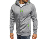 Men Hoodie Cotton Jacket